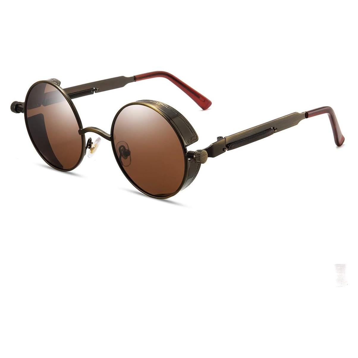 Gafas de sol GY Snail polarizadas estilo steampunk para mujer