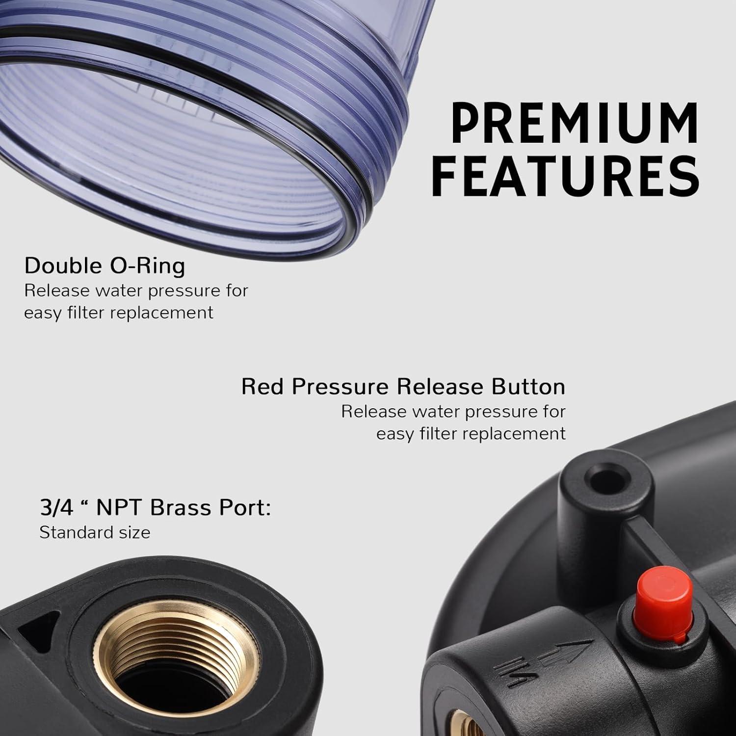 Filtro de Agua Airthereal para Toda la Casa 10" x 4.5"