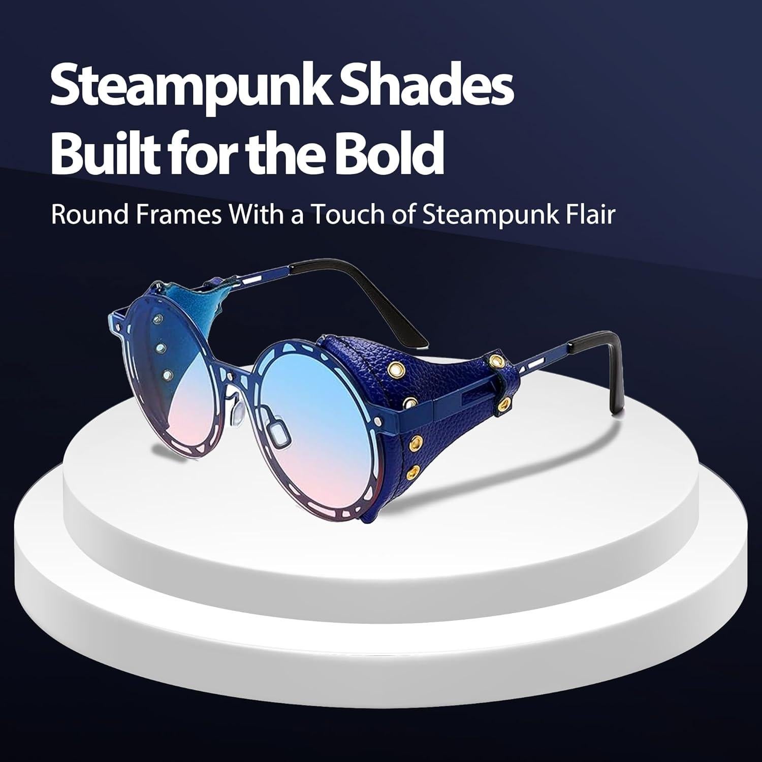 Gafas de sol Steampunk Technigadgets con marco de metal