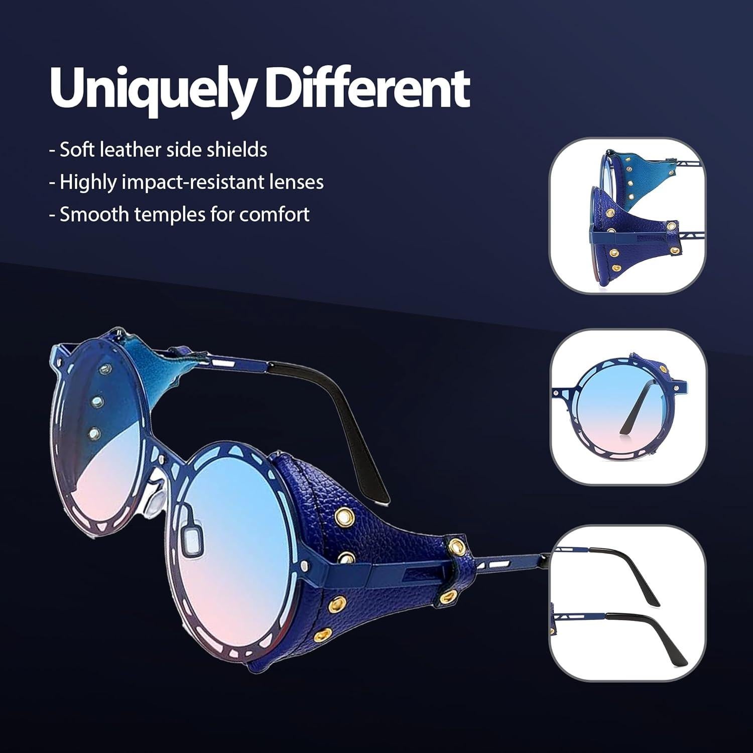 Gafas de sol Steampunk Technigadgets con marco de metal