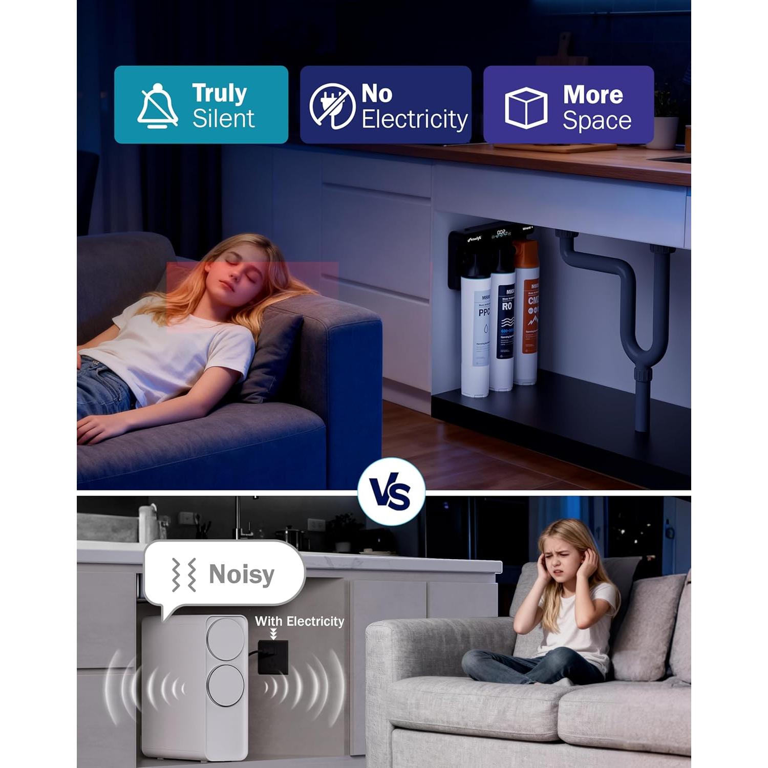 Cartucho de Filtro de Reemplazo Frizzlife M-CMZ15-03 3ra Etapa