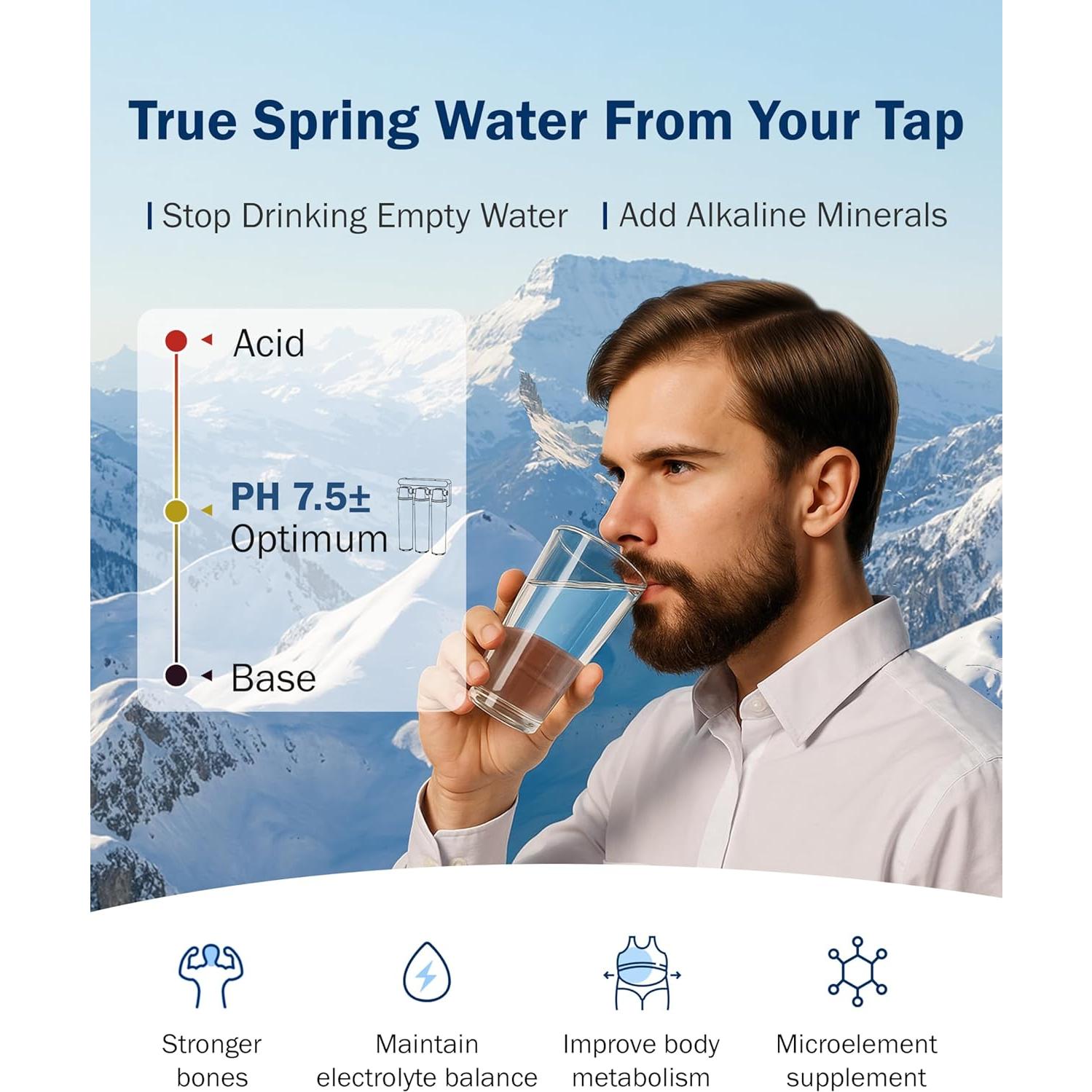 Cartucho de Filtro de Reemplazo Frizzlife M-CMZ15-03 3ra Etapa