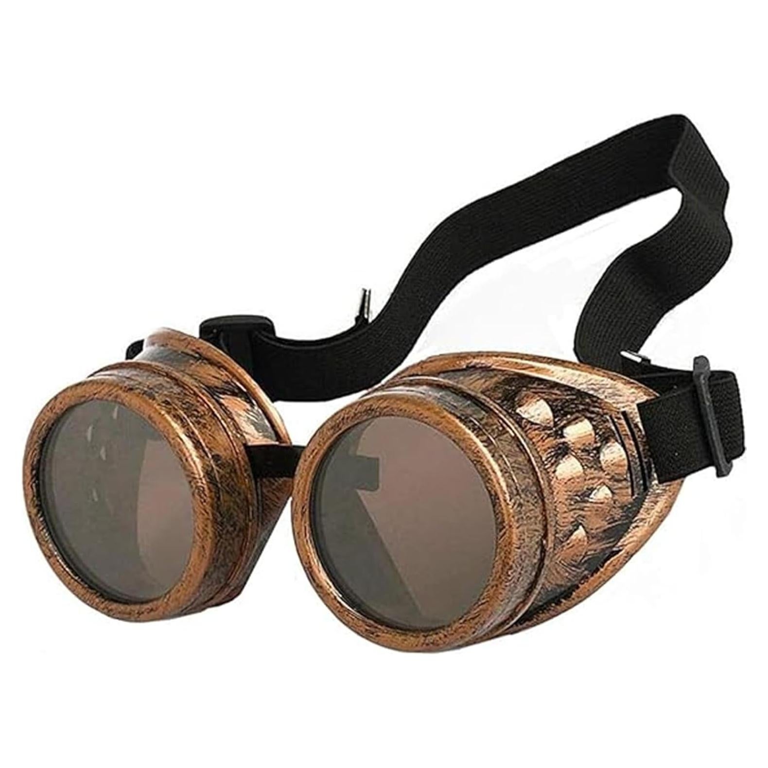Gafas Vintage Steampunk Cobre con Lentes Intercambiables