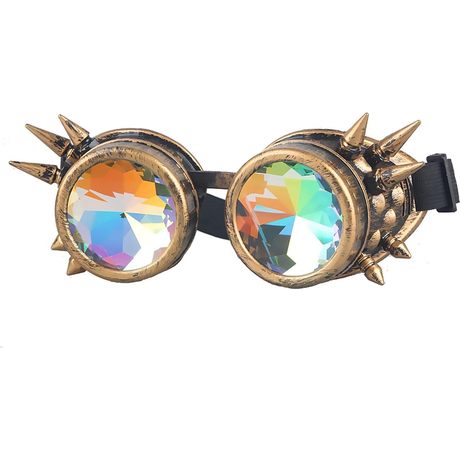 Gafas Steampunk Lelinta Ajustables para Cosplay y Fiesta