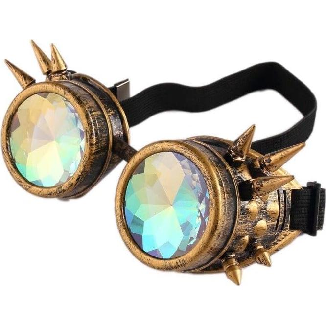Gafas Steampunk Lelinta Ajustables para Cosplay y Fiesta