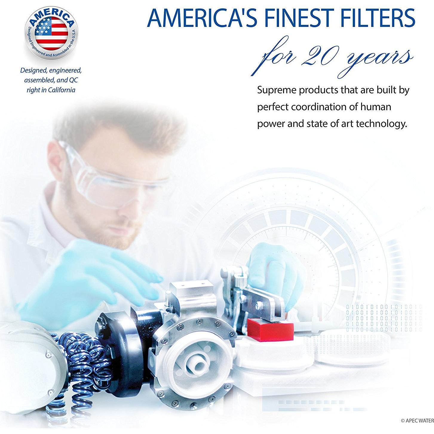 Sistema de Filtro de Agua APEC RO-PERM 5 Etapas para Baja Presión