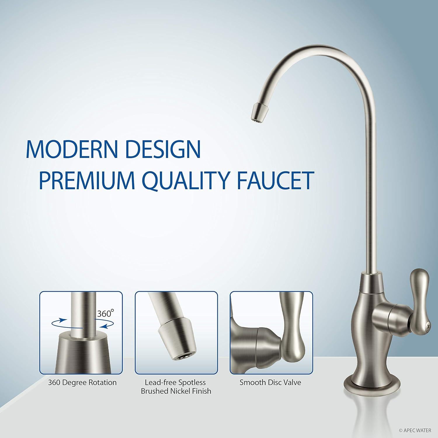 Sistema de Filtro de Agua APEC RO-PERM 5 Etapas para Baja Presión