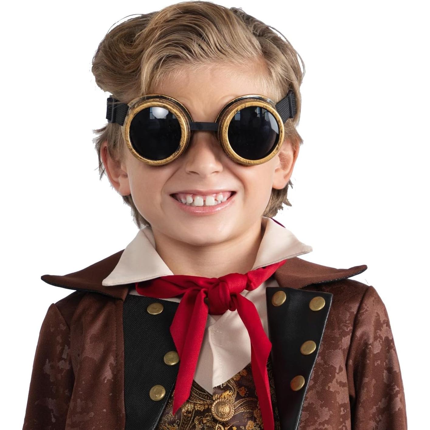 Gafas Steampunk Dress Up America para Niños - Vintage