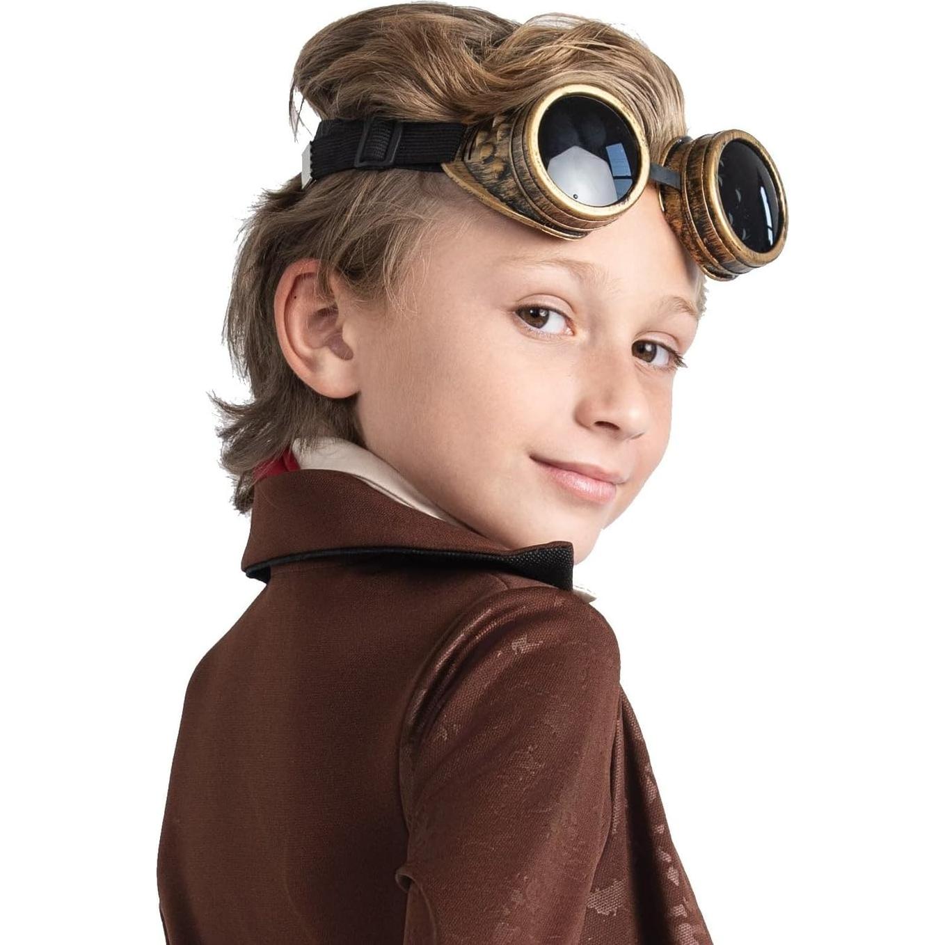 Gafas Steampunk Dress Up America para Niños - Vintage