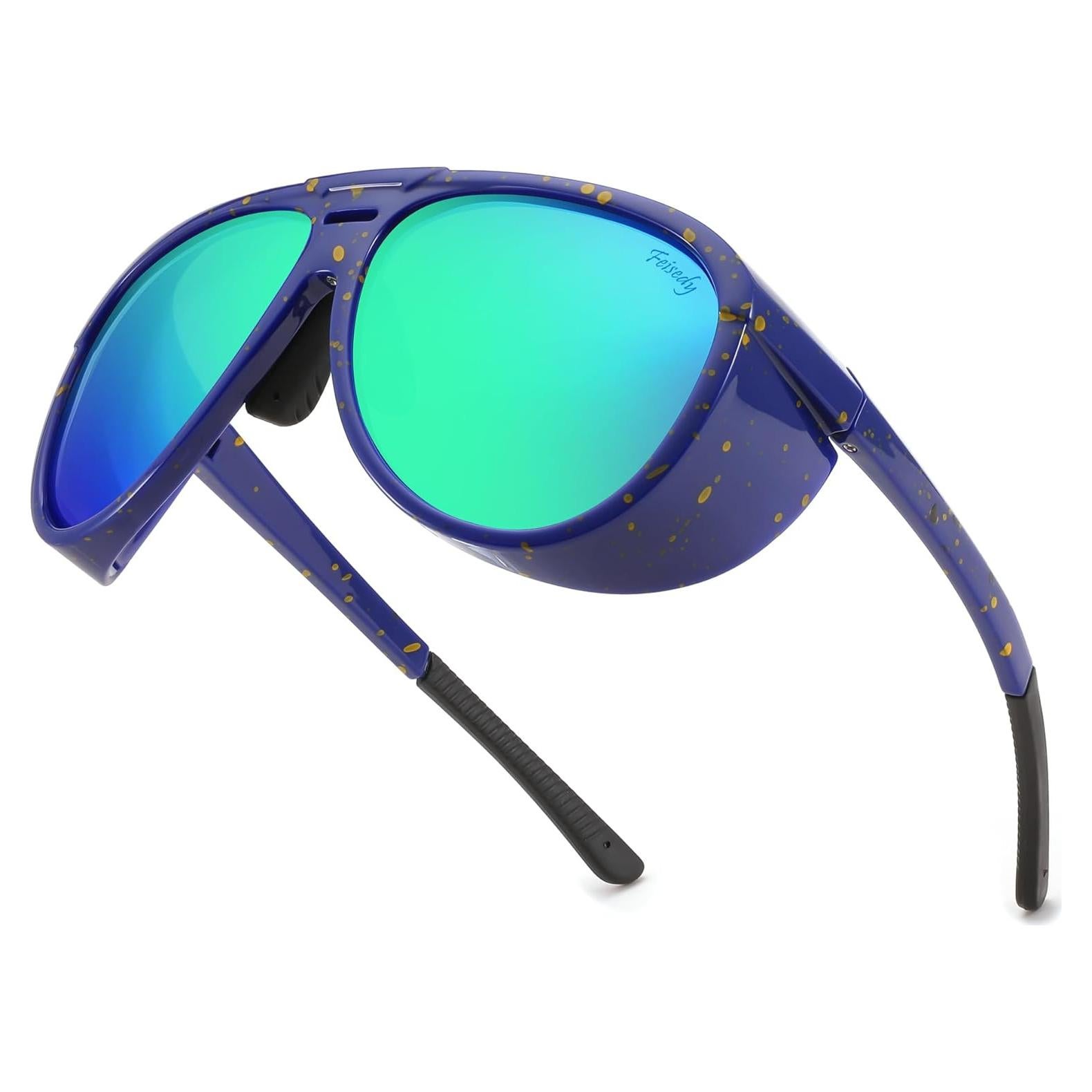 Gafas de Sol FEISEDY Aviador Polarizadas UV400 Oversized
