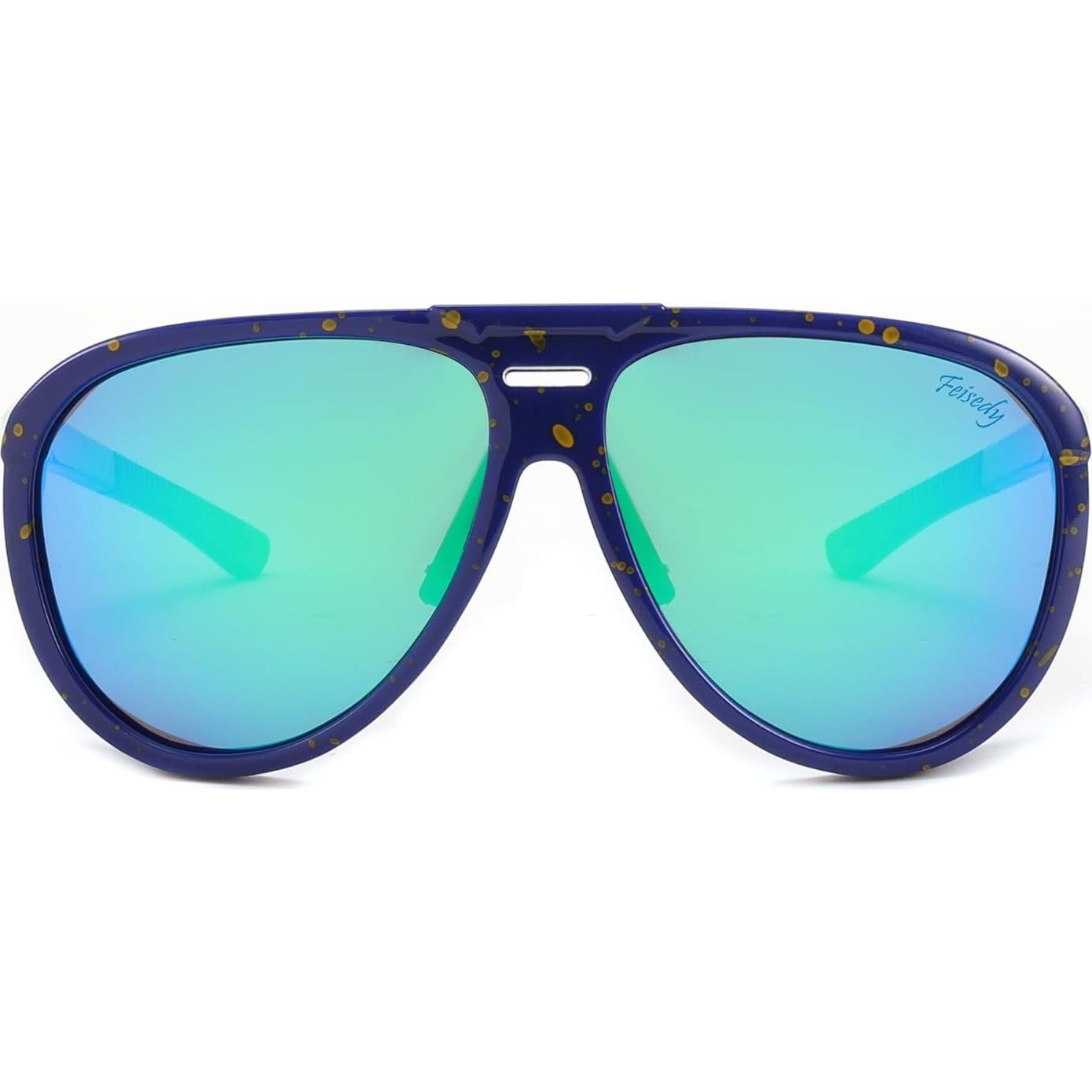 Gafas de Sol FEISEDY Aviador Polarizadas UV400 Oversized