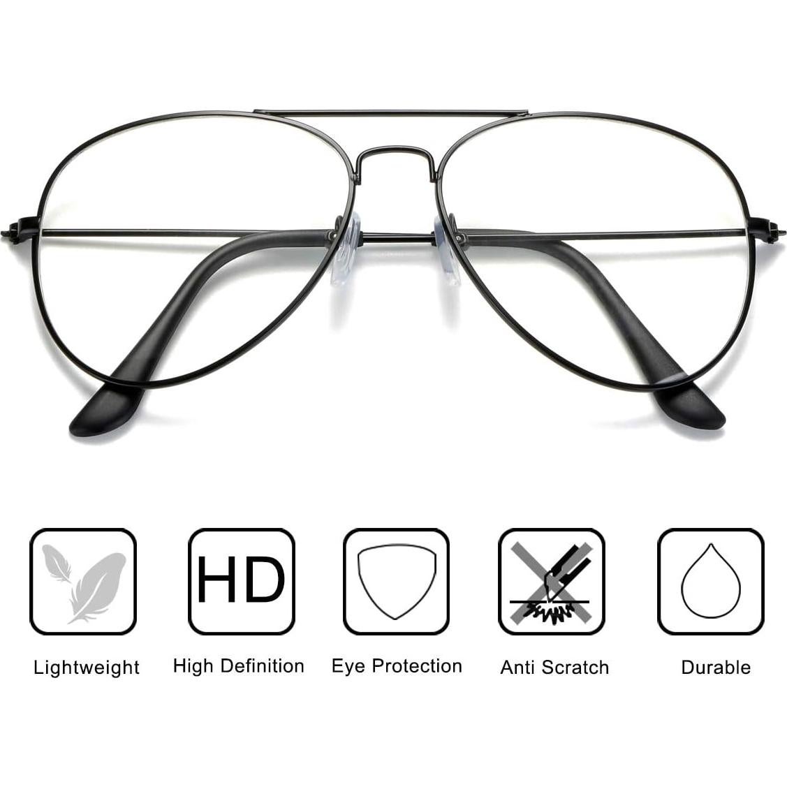 Gafas de Sol Aviador AISSWZBER Lente UV400 Clásico