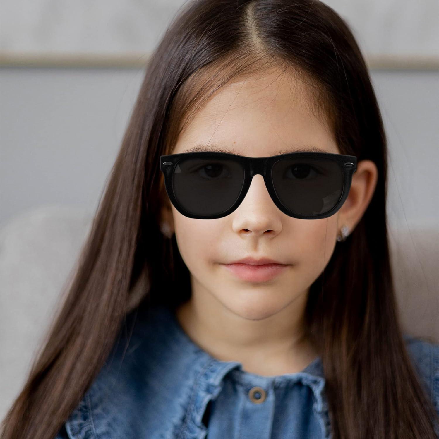 Gafas de sol retro negras Super Z Outlet para fiestas (12 pares)