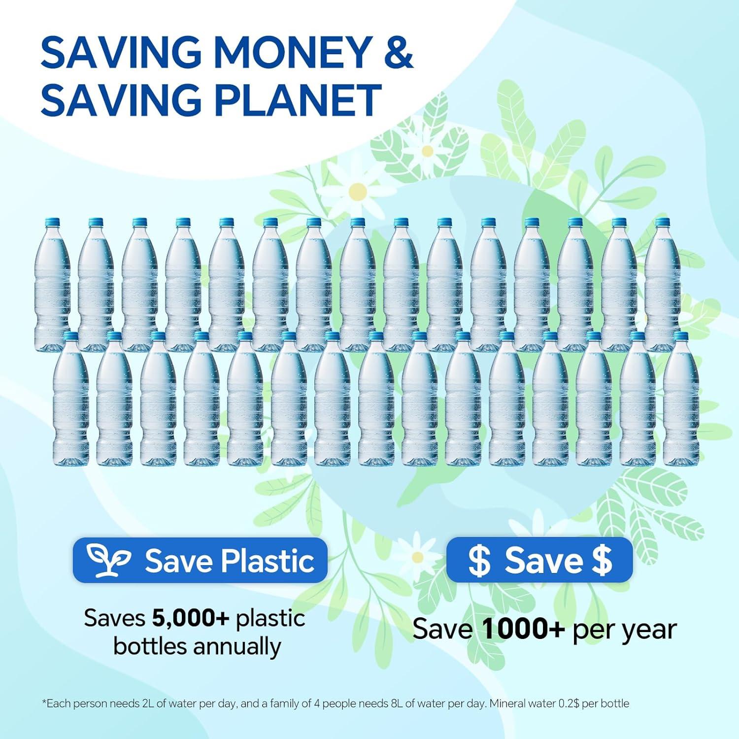 Sistema de Ósmosis Inversa Stokk 400 GPD Sin Tanque 8 Etapas