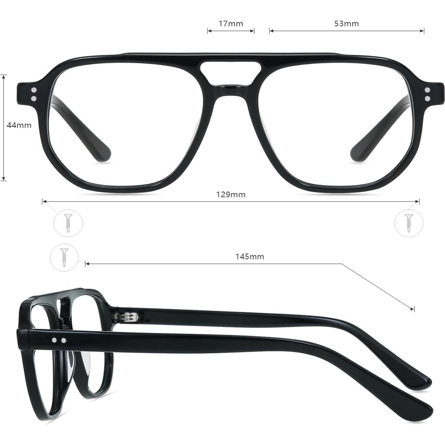 Gafas Firmoo Aviador Bloqueadoras de Luz Azul para Mujer