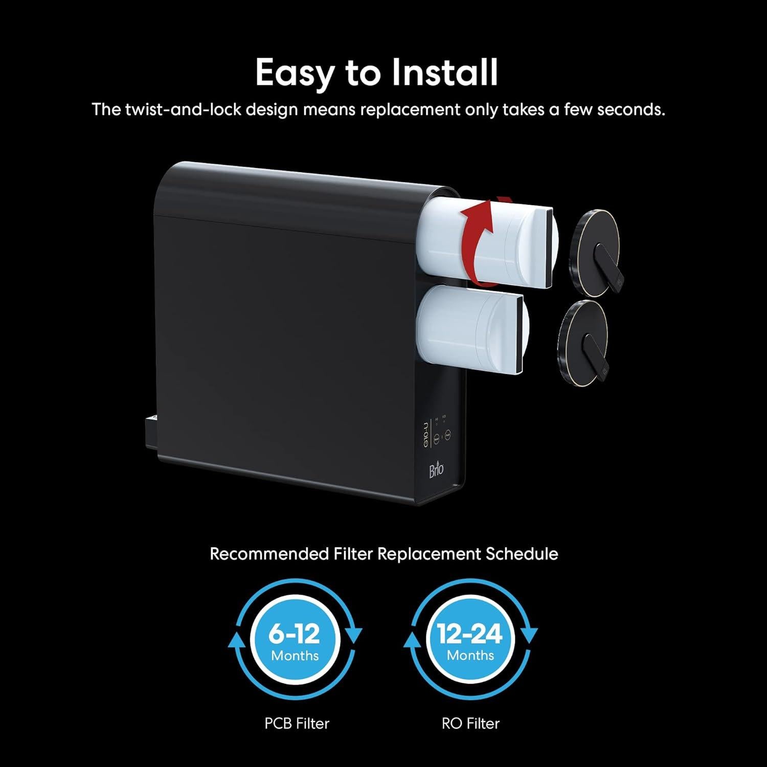 Membrana de Ósmosis Inversa Brio ROSL500 y ROSL500WHT