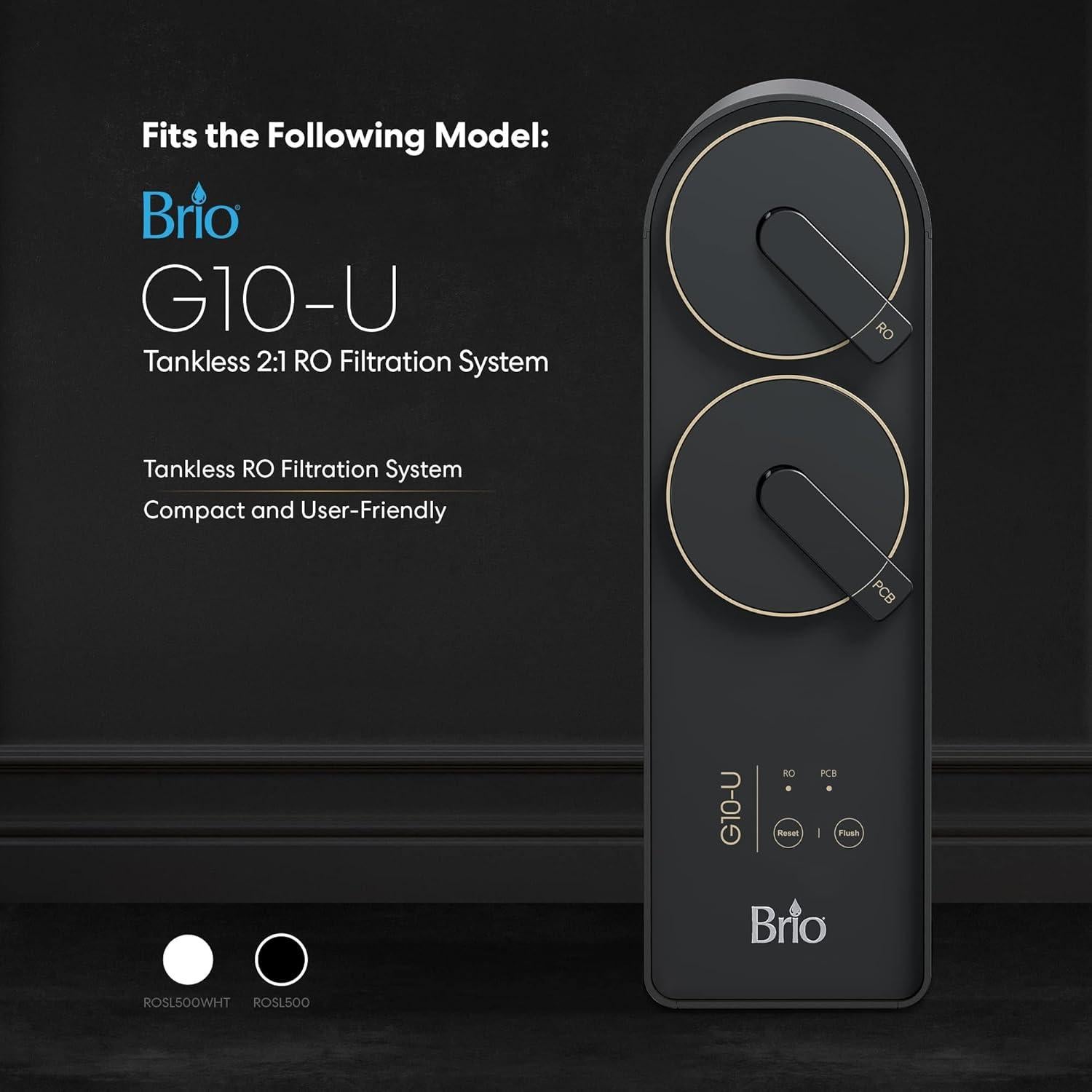 Membrana de Ósmosis Inversa Brio ROSL500 y ROSL500WHT