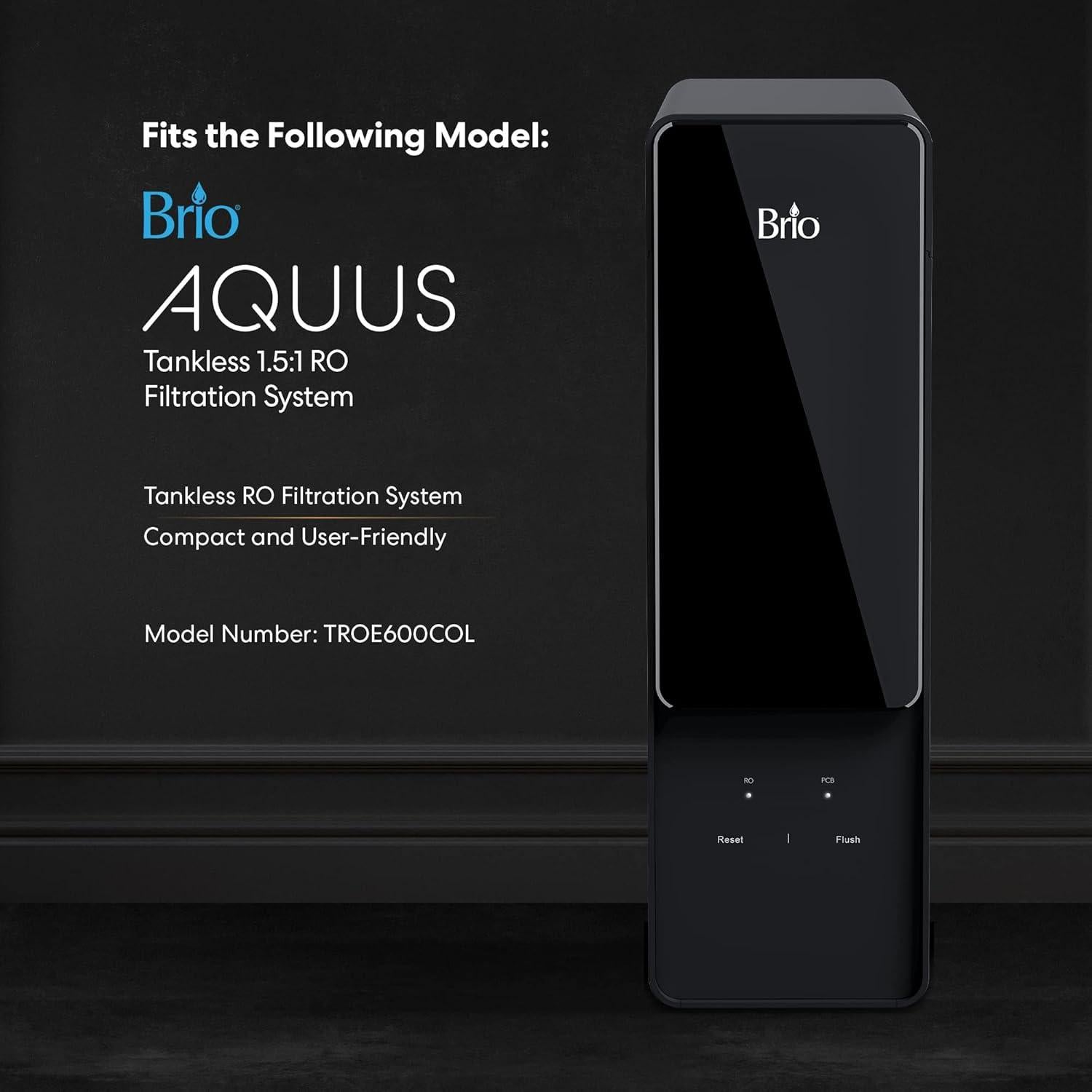 Filtro de Membrana de Ósmosis Inversa Brio TROE600COL 0.0001µm