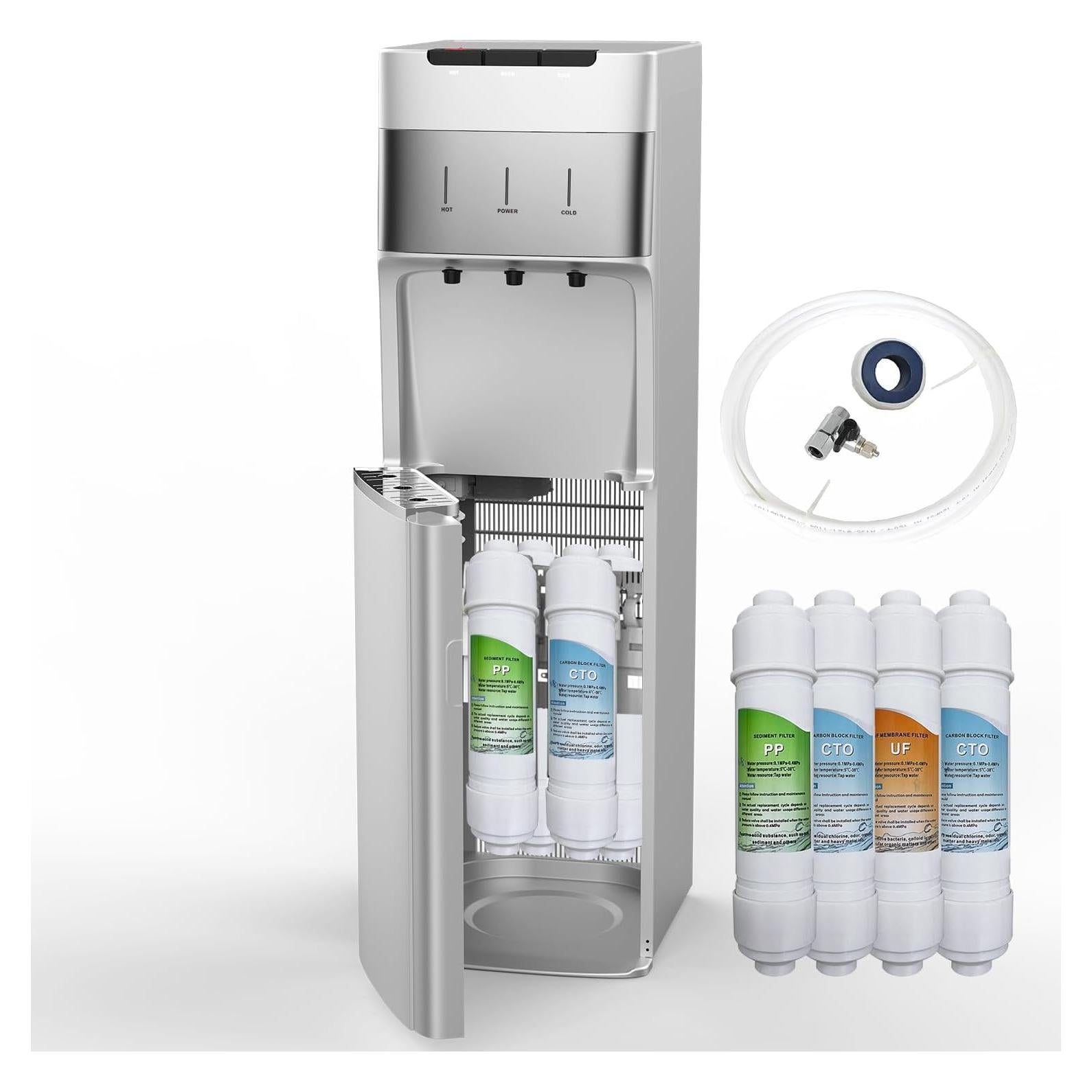 Dispensador de Agua Sin Botella IKT 19L con Autolimpieza y Filtro 4 Etapas