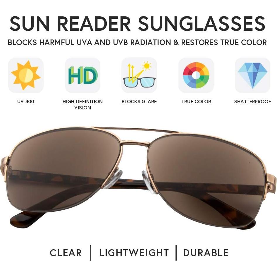 Gafas de sol VITENZI Anzio con lentes de lectura 2.75D