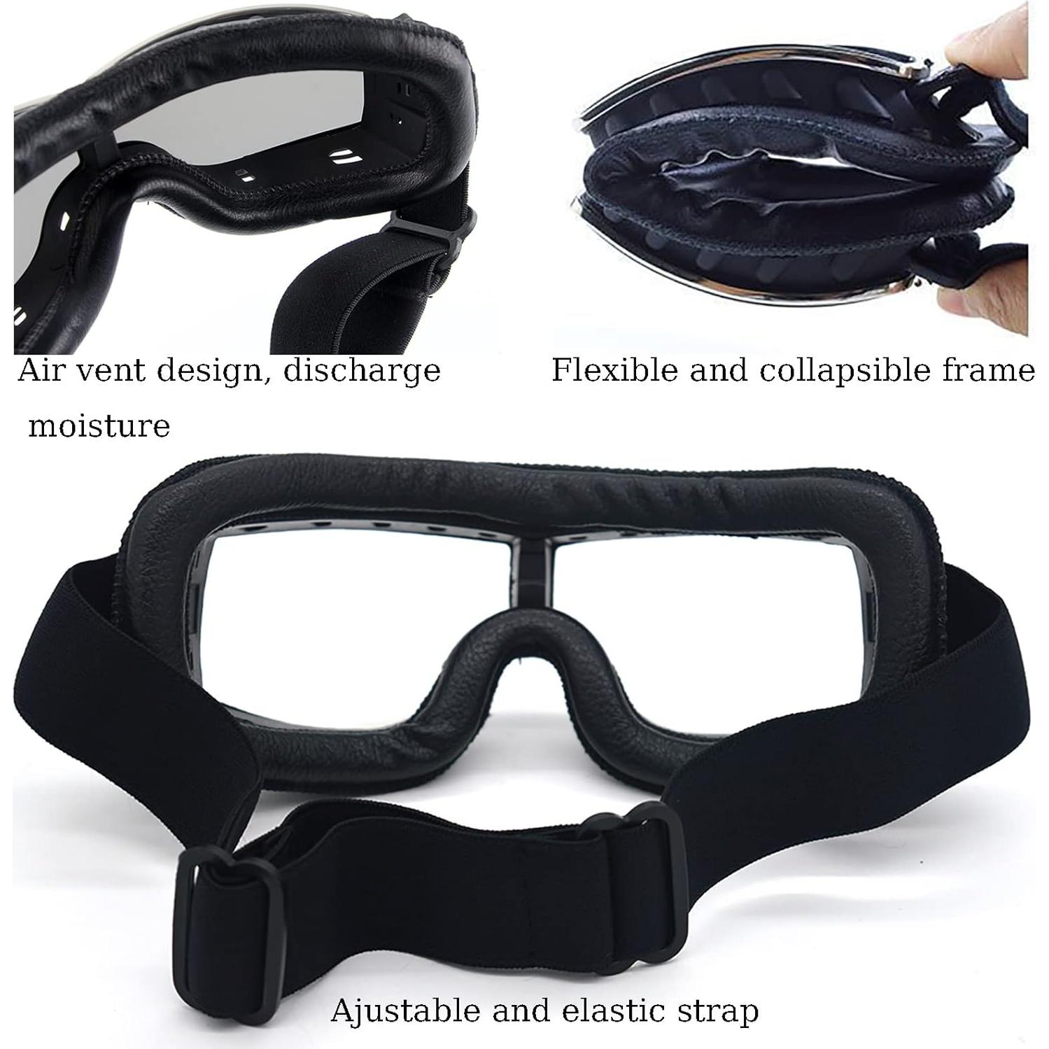 Gafas de Motocicleta Evomosa MG51-BT Antiempañante