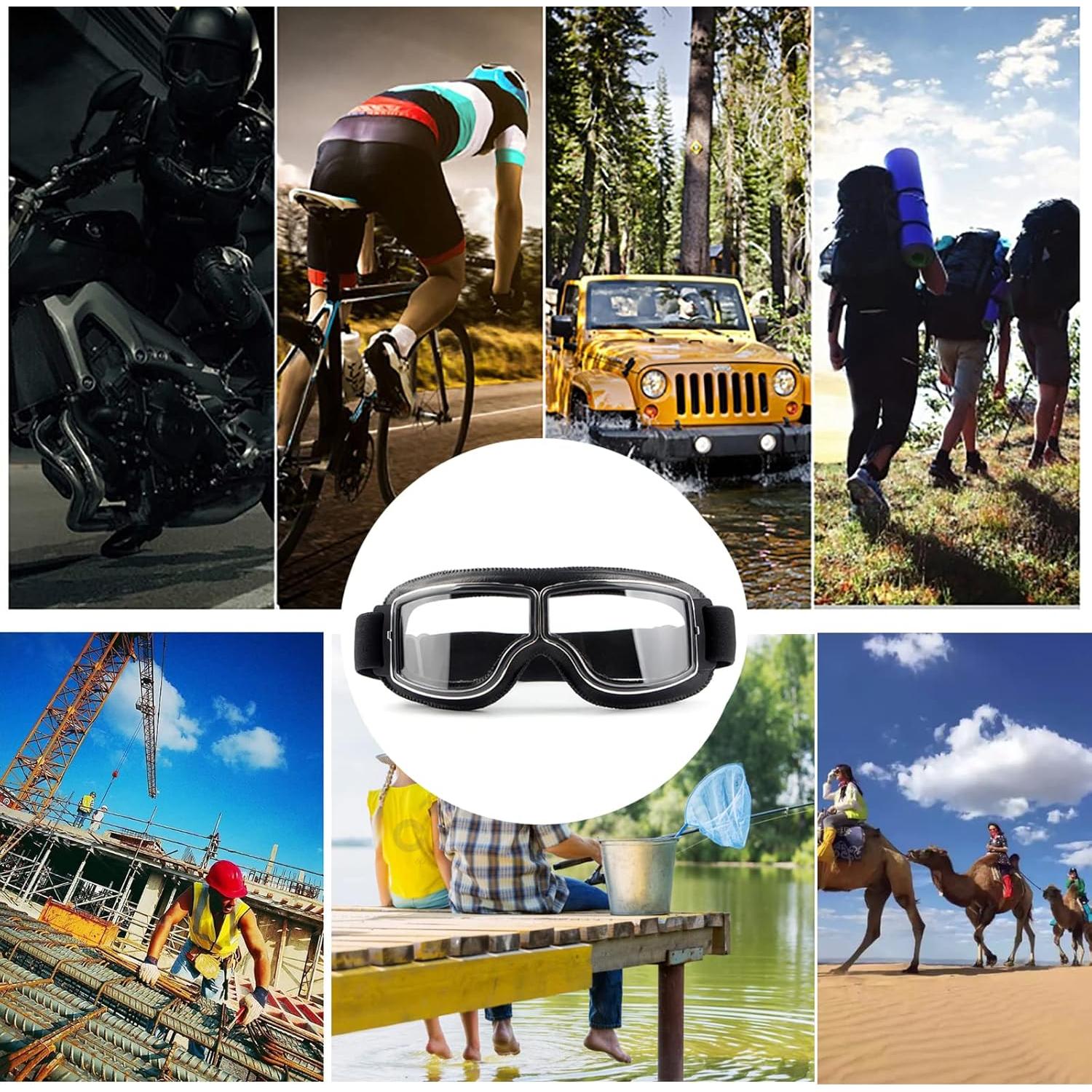 Gafas de Motocicleta Evomosa MG51-BT Antiempañante