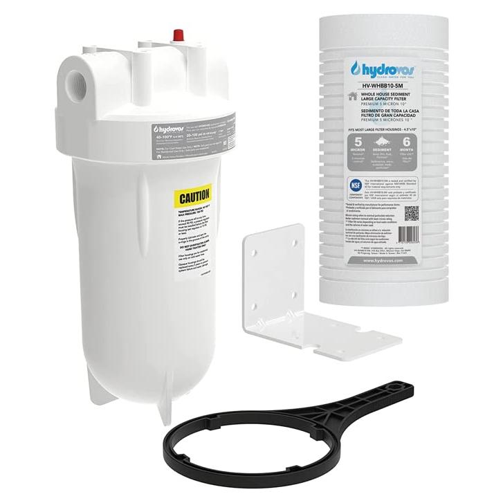 Carcasa de Filtro Hydrovos HV-WHBB10-PRV con Filtro 5 Micrones