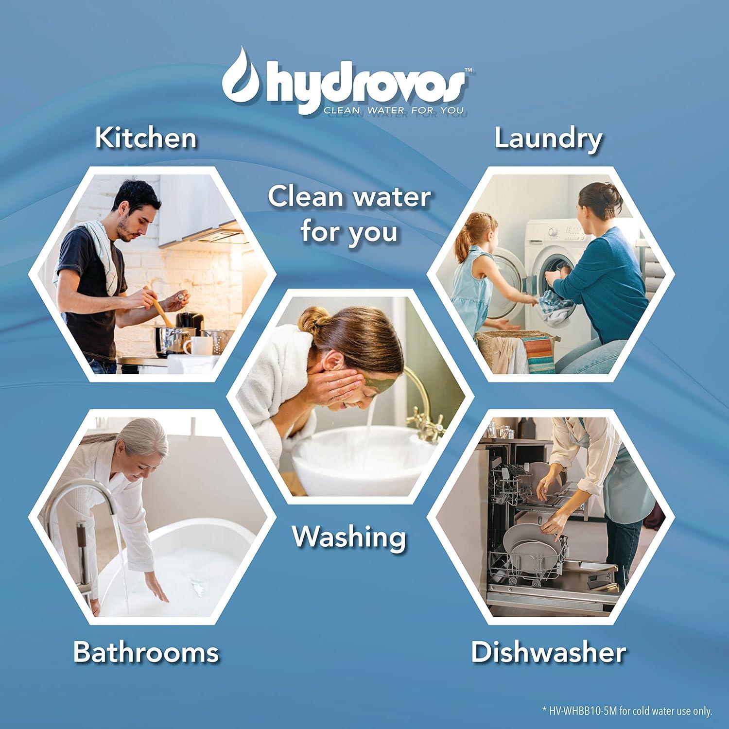 Carcasa de Filtro Hydrovos HV-WHBB10-PRV con Filtro 5 Micrones