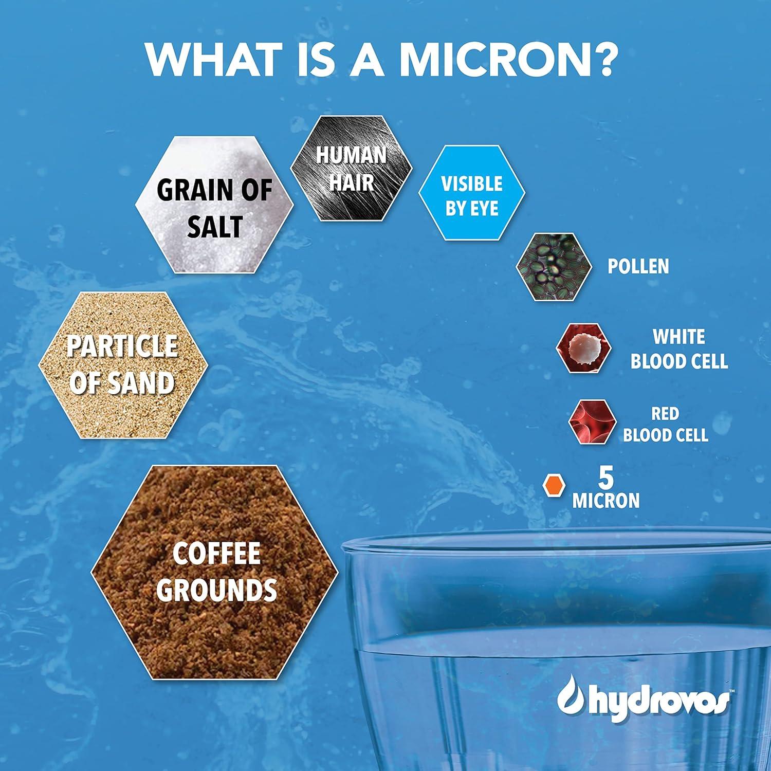 Carcasa de Filtro Hydrovos HV-WHBB10-PRV con Filtro 5 Micrones