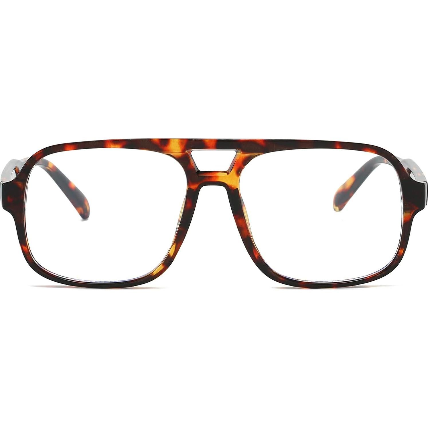 Gafas Retro Cuadradas Mirkcittle UV400 para Luz Azul
