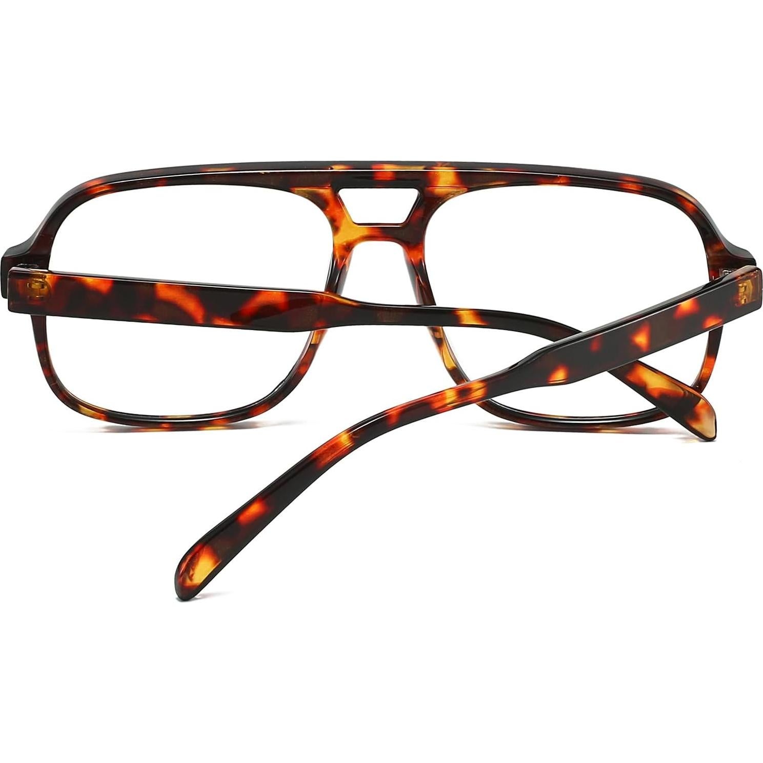 Gafas Retro Cuadradas Mirkcittle UV400 para Luz Azul