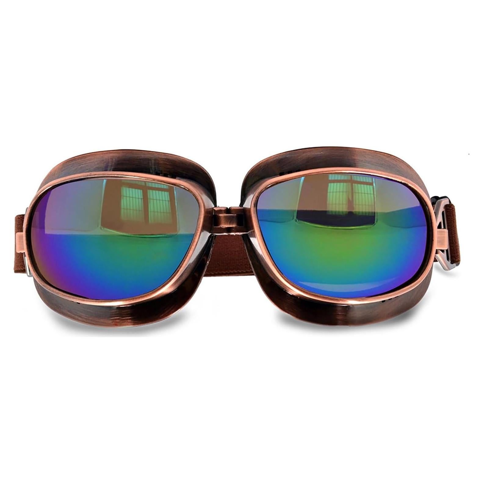 Gafas de Motocicleta Evomosa MG53 Retro Ajustables