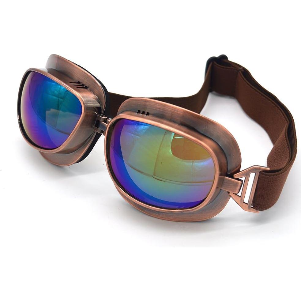 Gafas de Motocicleta Evomosa MG53 Retro Ajustables