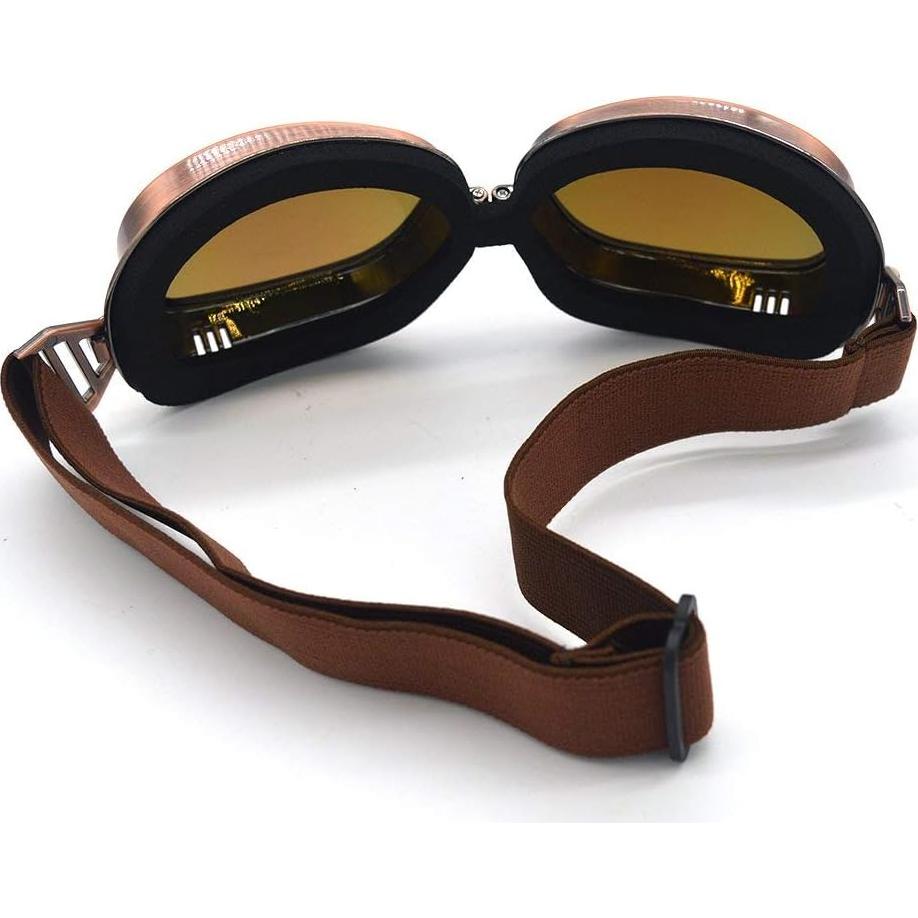 Gafas de Motocicleta Evomosa MG53 Retro Ajustables