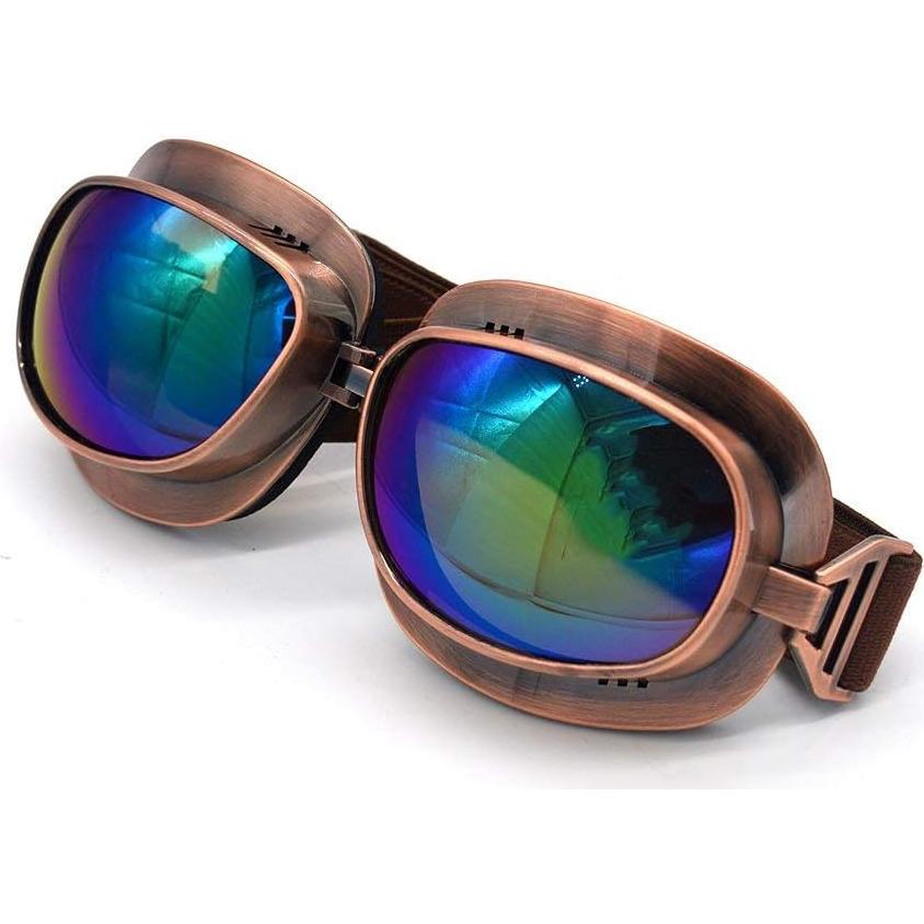 Gafas de Motocicleta Evomosa MG53 Retro Ajustables