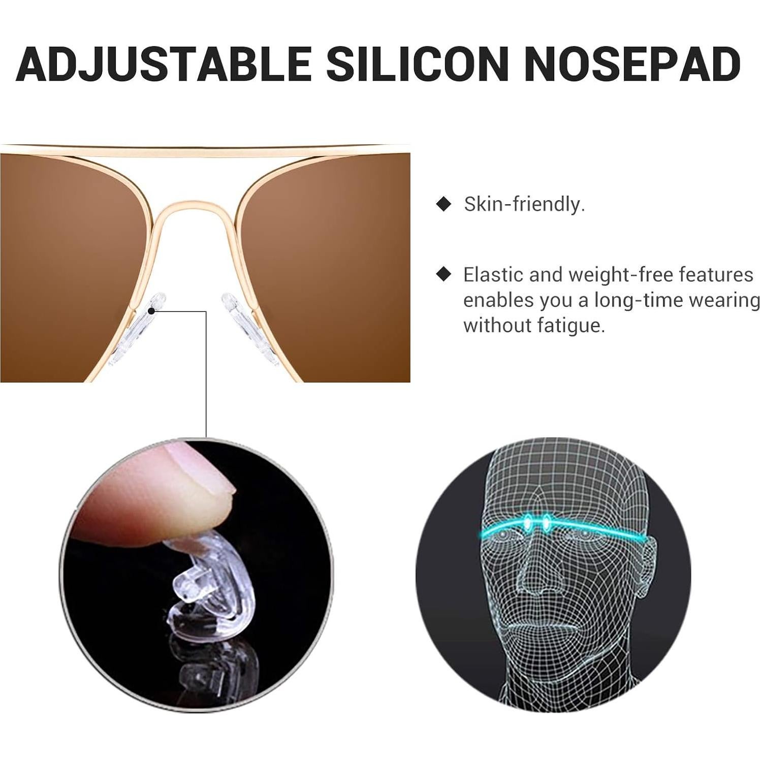 Gafas de sol aviador COLOSSEIN polarizadas UV400 para hombres