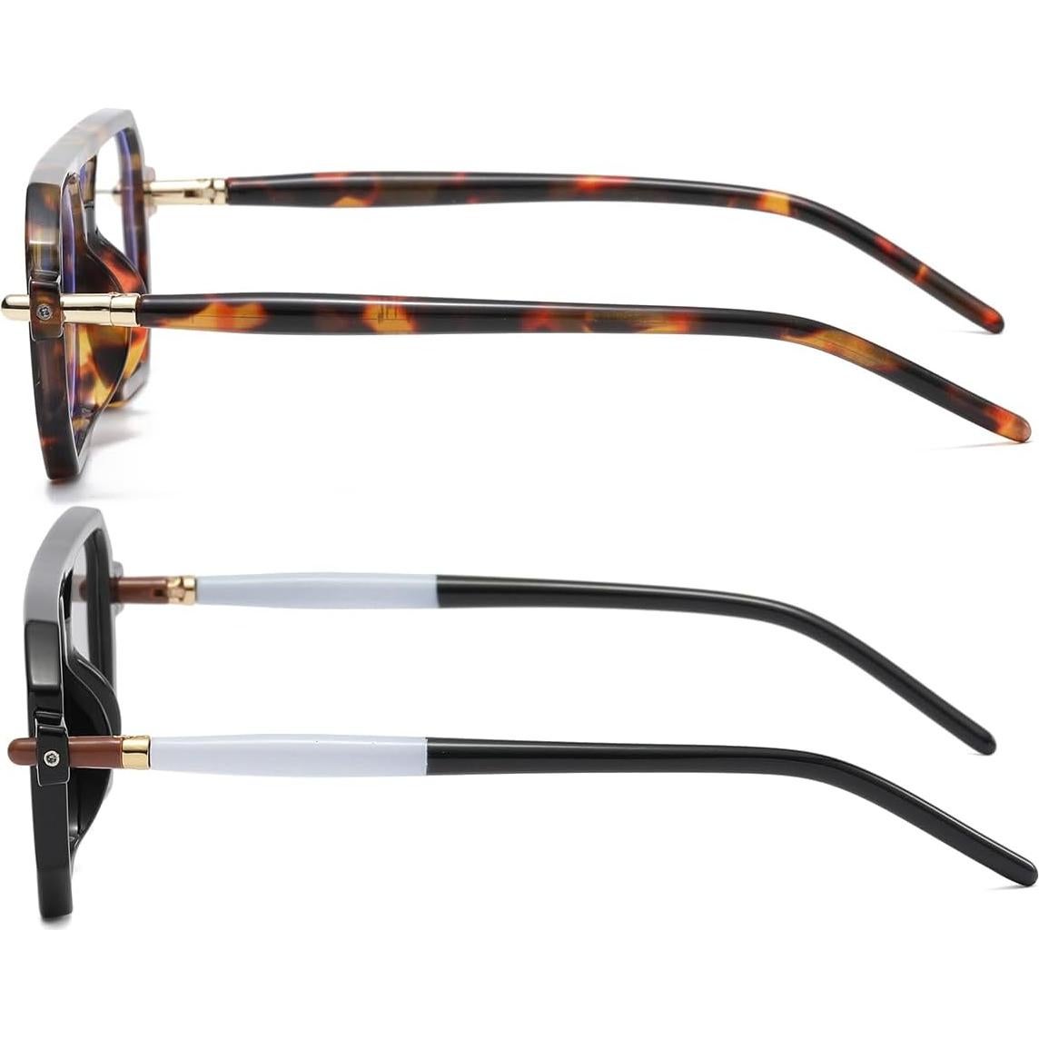 Gafas bloqueadoras de luz azul JOVAKIT unisex estilo cuadrado