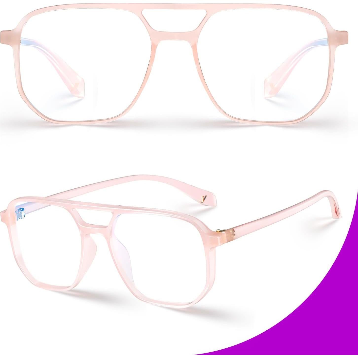 Gafas VISOONE Marion Bloqueo Luz Azul Unisex Rosa