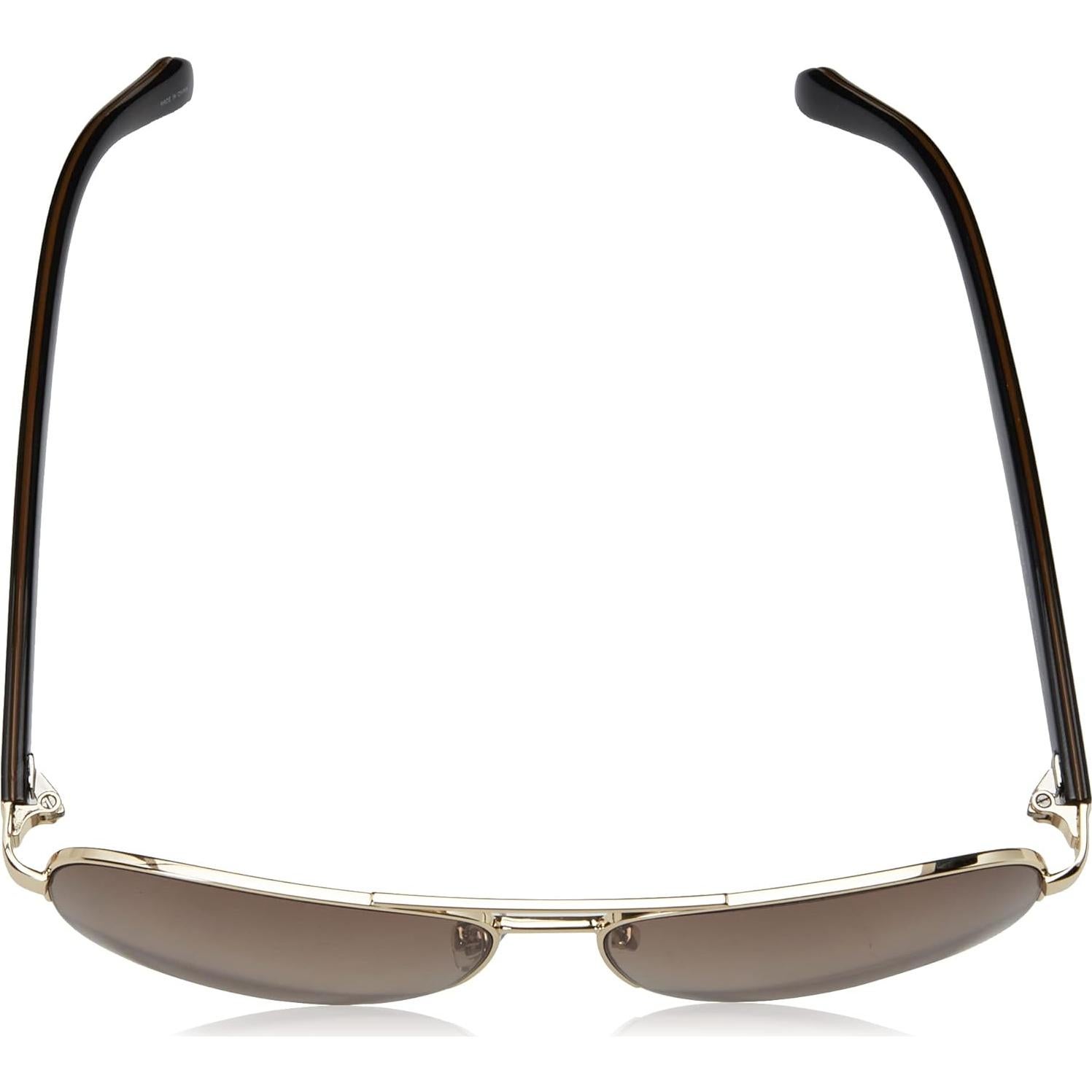 Gafas de sol aviador Fossil FOS3062s Oro Negro UV 100%