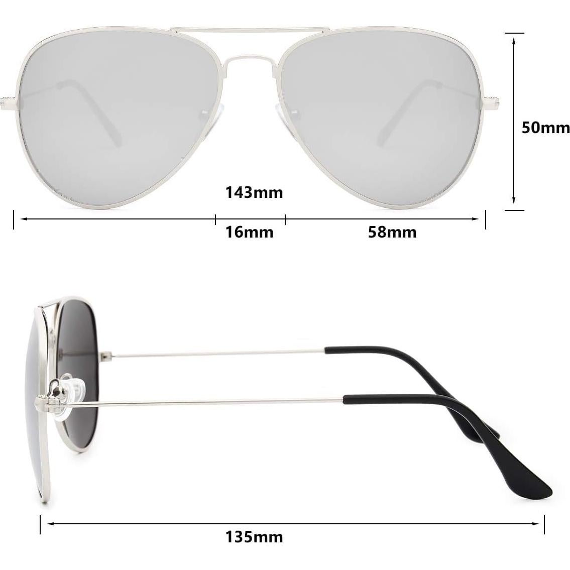 Gafas de sol polarizadas Livho Trendy UV400 para todos