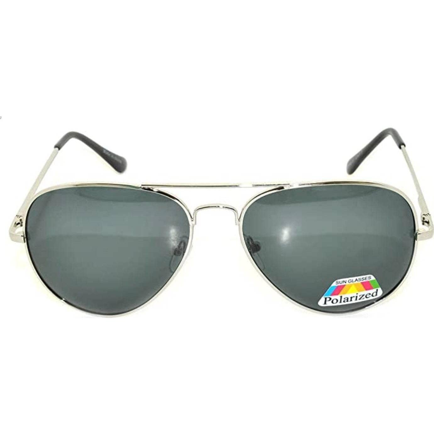 Conjunto 3 Gafas de Sol Aviador Polarizadas Metalizadas