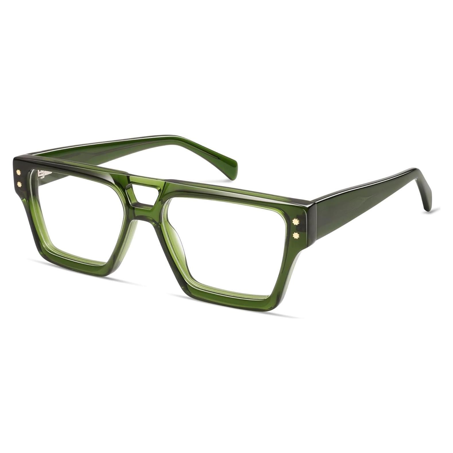 Gafas de Lectura AMOMOMA Cuadradas Anti-Luz Azul 2.0x