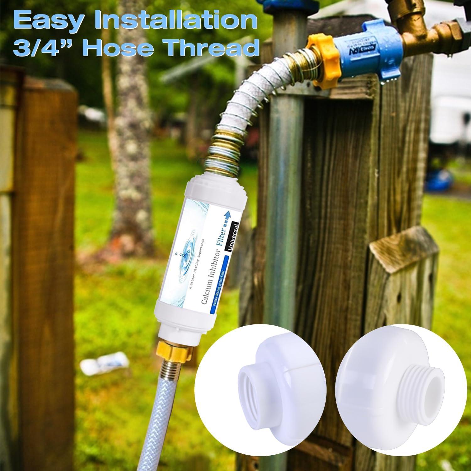 Filtro Inhibidor de Cal RUITN para Nebulización Jardín 1 Pcs