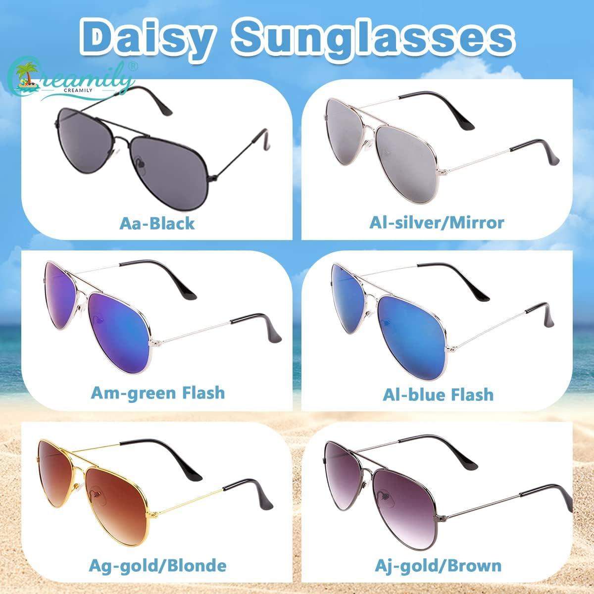 Gafas de sol Aviador Creamily para Niños 2-9 años UV400