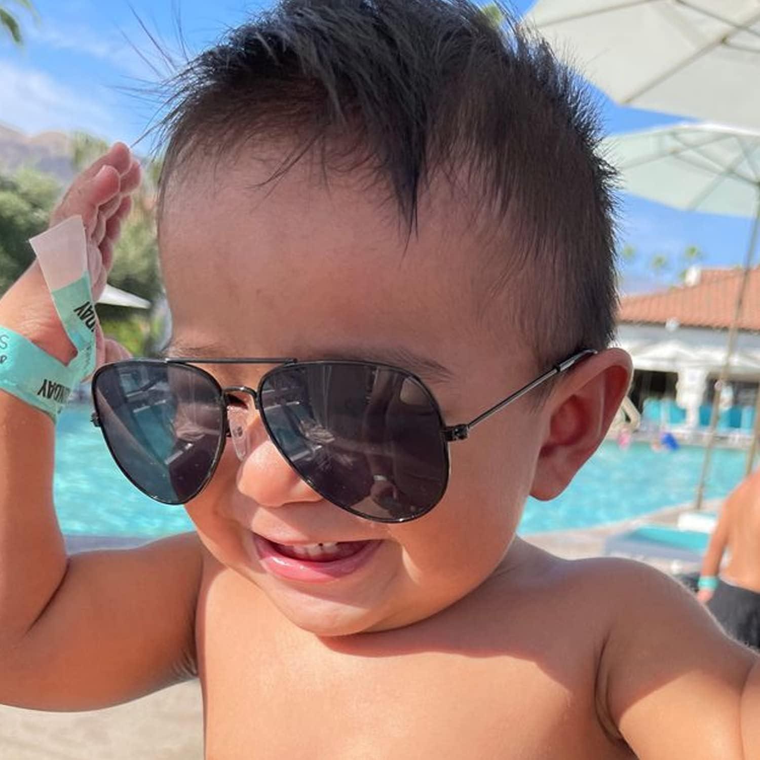 Gafas de sol Aviador Creamily para Niños 2-9 años UV400