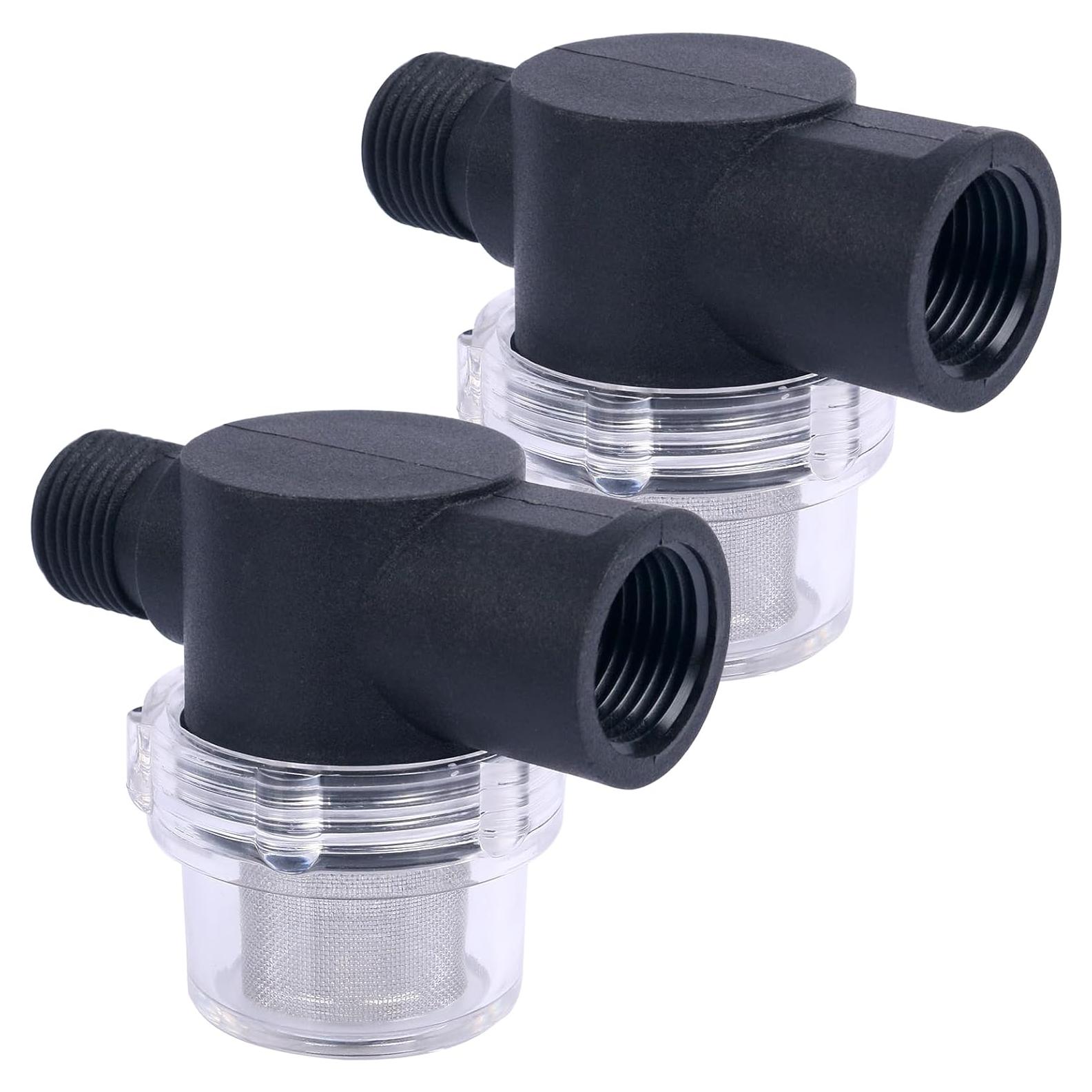 Filtro de Bomba de Agua EINDER 1/2" NPSM Estrangulador 2-Pack