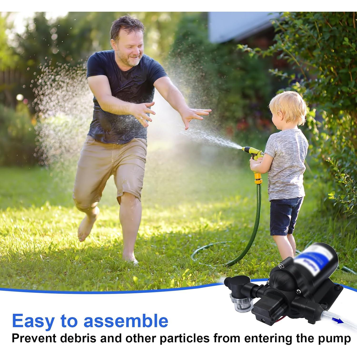 Filtro de Bomba de Agua EINDER 1/2" NPSM Estrangulador 2-Pack