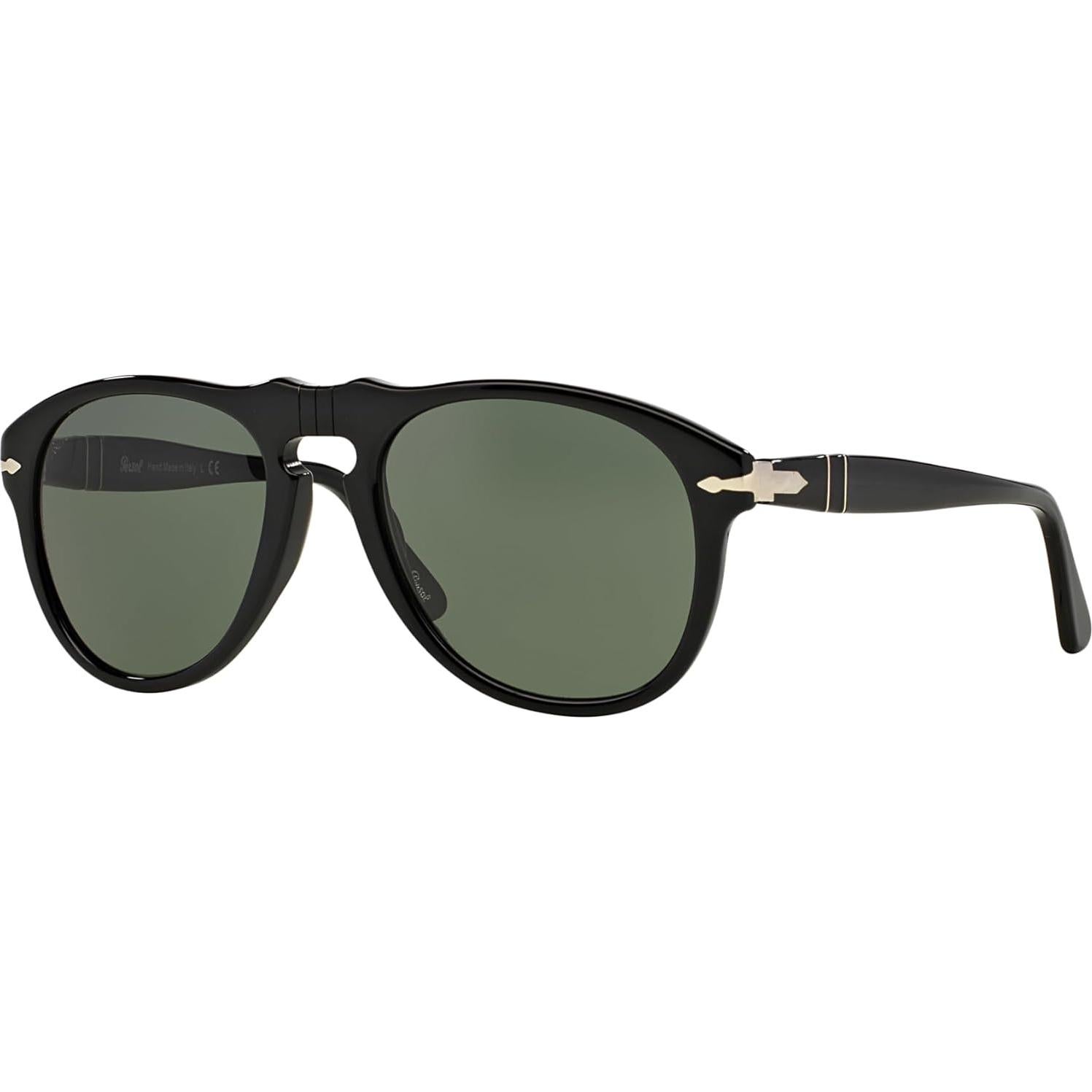 Gafas de sol Persol PO0649 Aviador Negro Verde 54mm