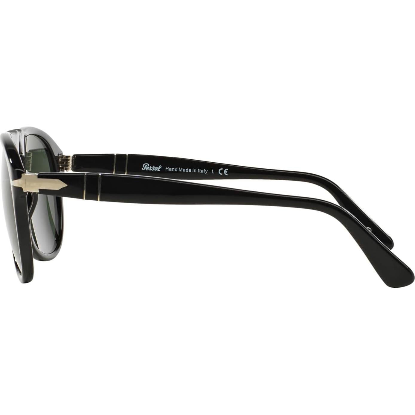 Gafas de sol Persol PO0649 Aviador Negro Verde 54mm