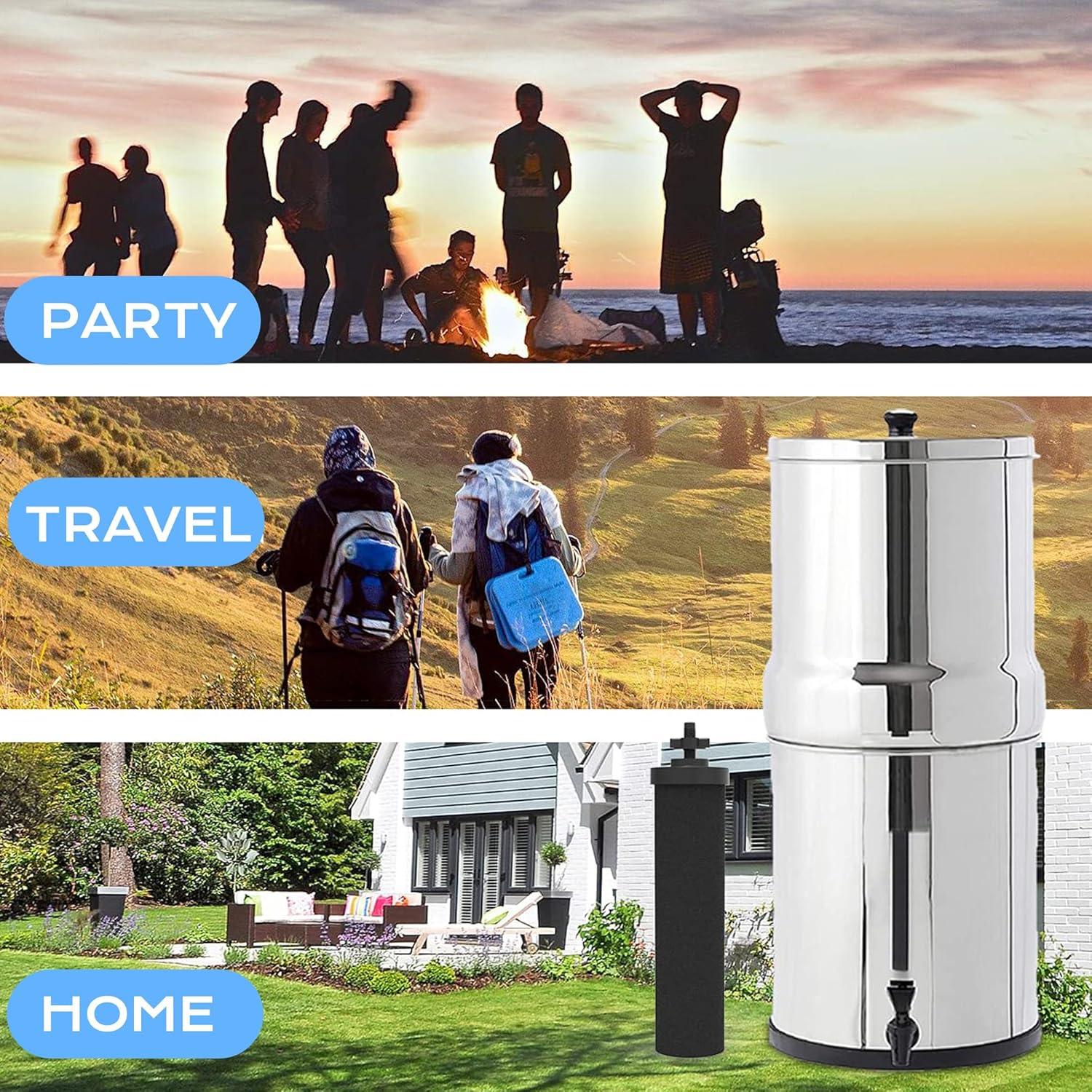 Filtro de Agua IT'S PURE EXPERT para Berkey BB9-2, Paquete de 2